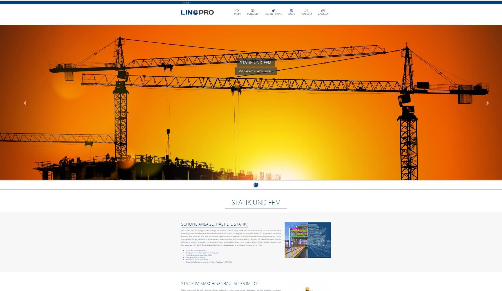 LinoPro relauncht Website